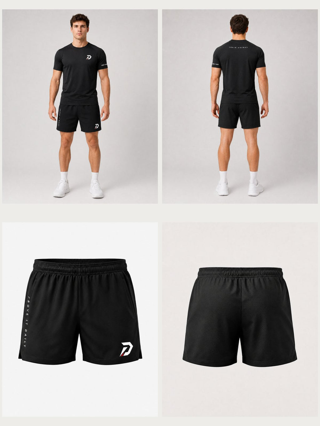 The Training Shorts - black