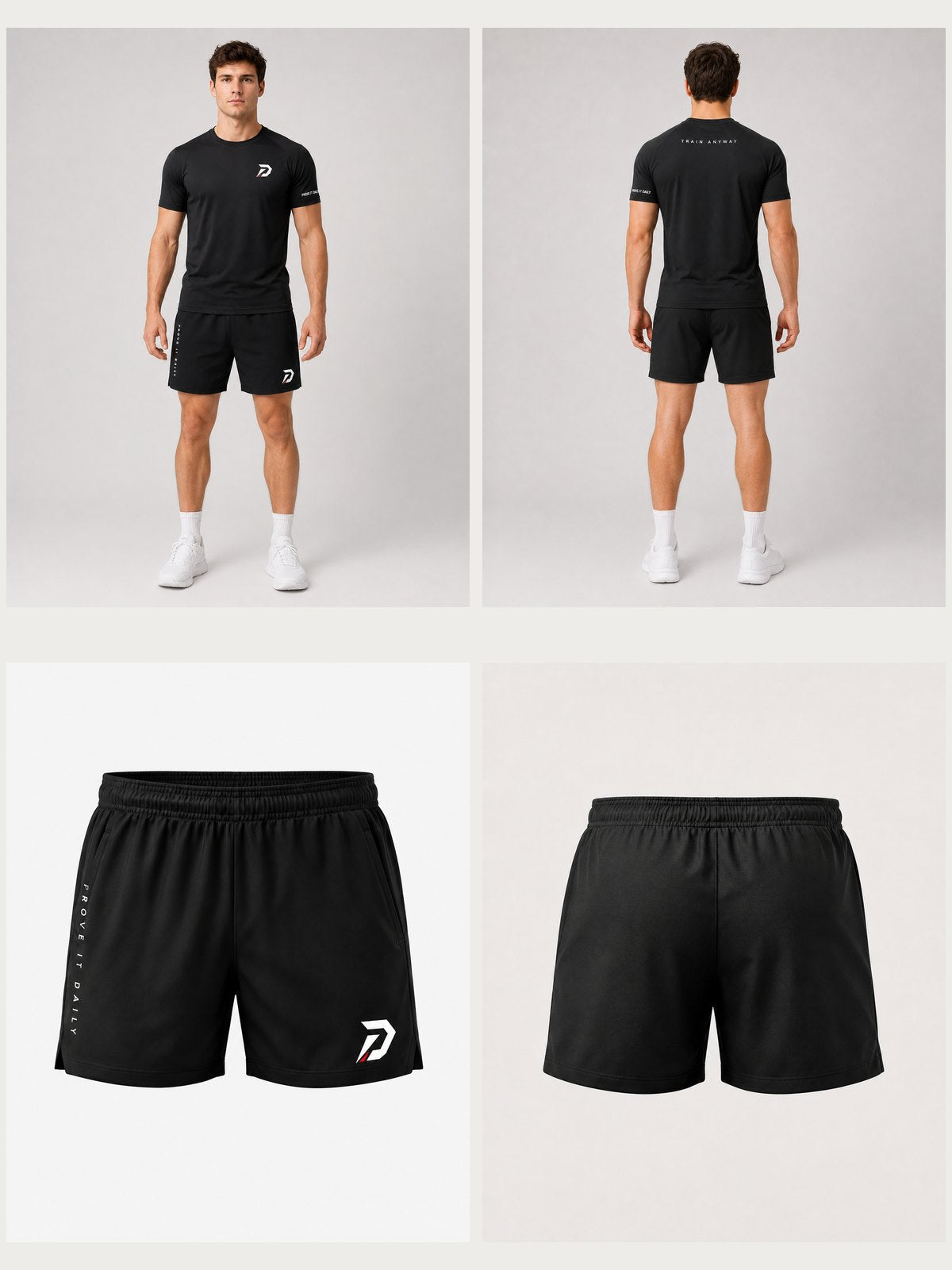 The Training Shorts - black